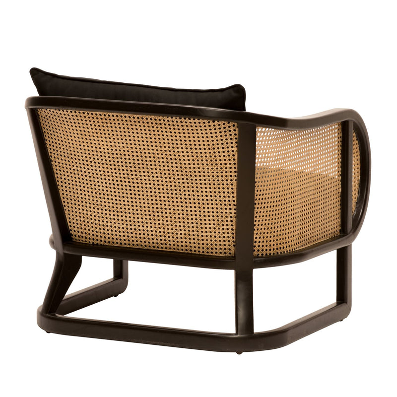 media image for Stockholm Lounge Chair in Black 297