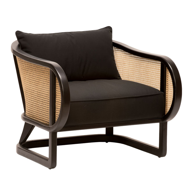 media image for Stockholm Lounge Chair in Black 26