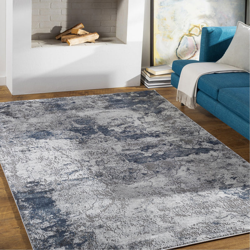 media image for Tibetan TBT-2318 Rug in White & Charcoal by Surya 253