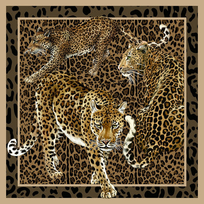product image for Leopardo Incognito Wall Mural in Jemma 16