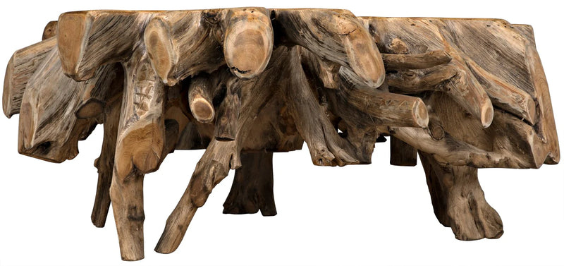 media image for teak root coffee table by noir 3 247
