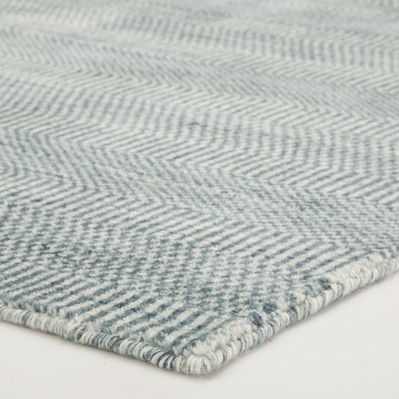 media image for minuit handmade geometric ivory dark blue rug design by jaipur 2 273