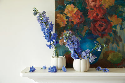 product image for Ceramic Flower Frog Vase Large 13