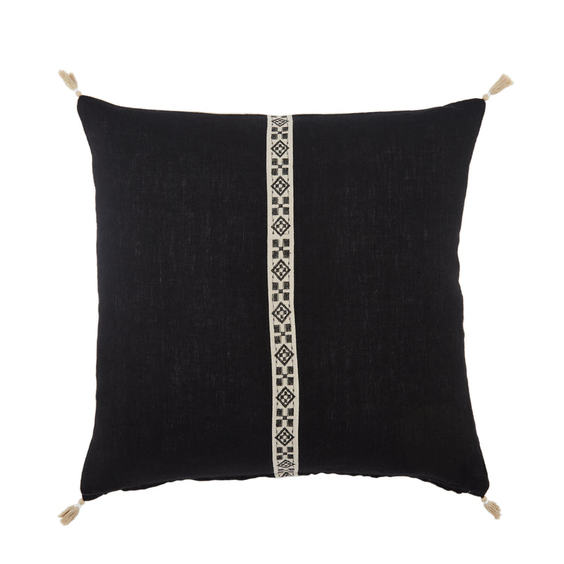 media image for Loma Tribal Pillow in Black & Ivory by Jaipur Living 249