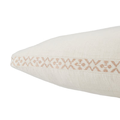 product image for Seti Border Pillow in Ivory & Blush by Jaipur Living 37