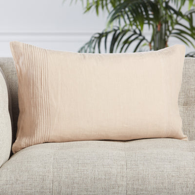 product image for Rosario Solid Blush Pillow by Jaipur Living 72