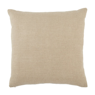 product image for Ortiz Solid Light Gray Pillow by Jaipur Living 50