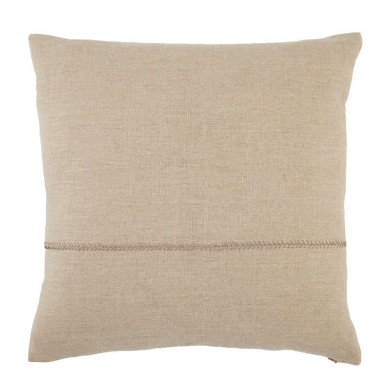 media image for Ortiz Solid Light Gray Pillow by Jaipur Living 222