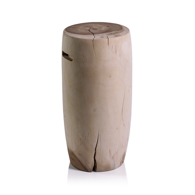 product image for damari tall acacia wood stool by zodax th 1583 1 28
