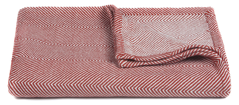 media image for ella collection throw in red white design by chandra rugs 1 227
