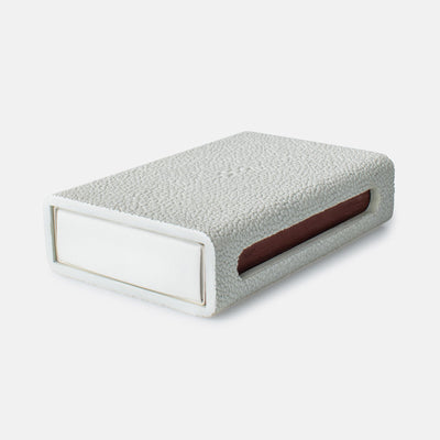 product image for faux shagreen matchbox in various colors 7 75