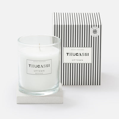 product image for uptown candle with tray in various scents 3 33