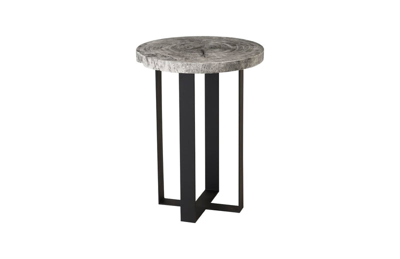 media image for Chuleta Bar Table On Black Metal Base By Phillips Collection Th97701 2 241