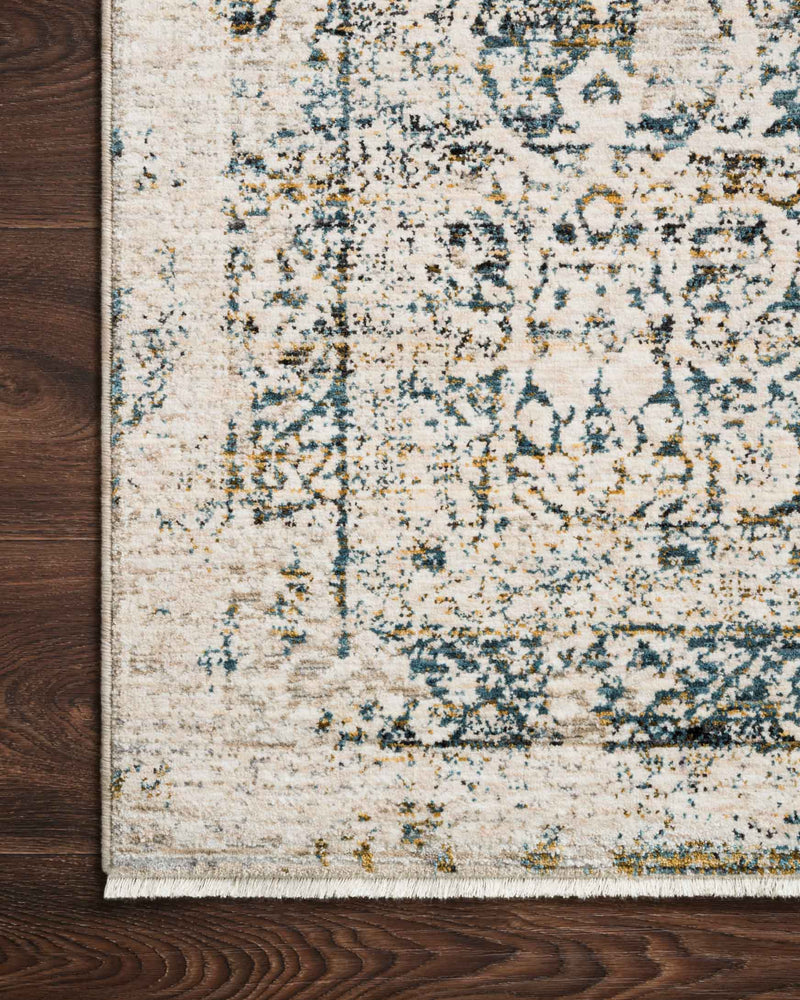 media image for Theia Rug in Natural & Ocean by Loloi 219