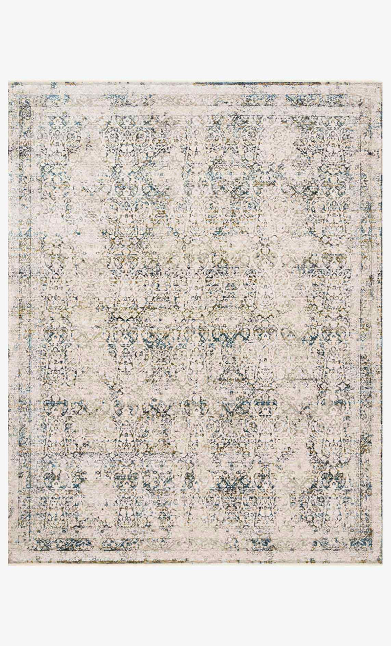 media image for Theia Rug in Natural & Ocean by Loloi 252