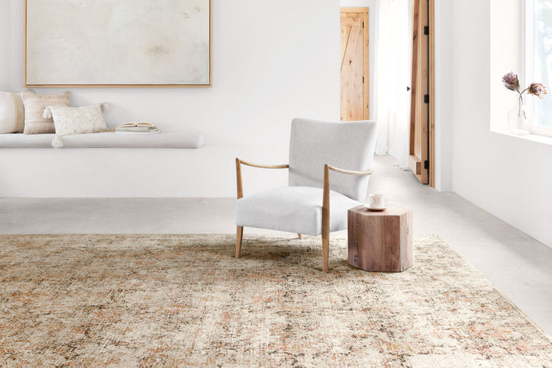 media image for Theia Rug in Taupe & Gold by Loloi 217
