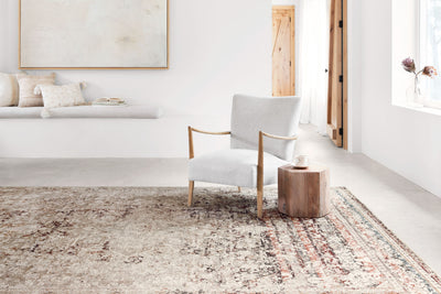 product image for Theia Rug in Taupe & Brick by Loloi 24