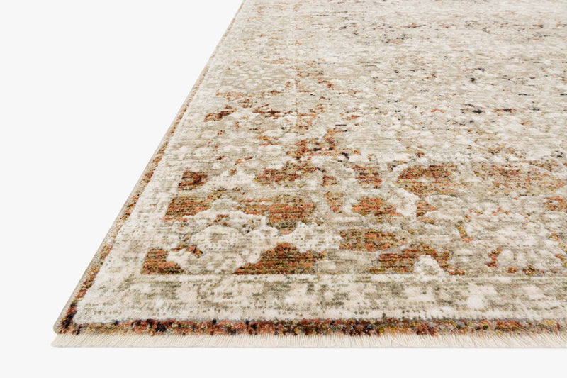media image for Theia Rug in Natural & Rust by Loloi 253