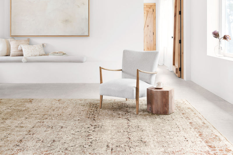 media image for Theia Rug in Natural & Rust by Loloi 240