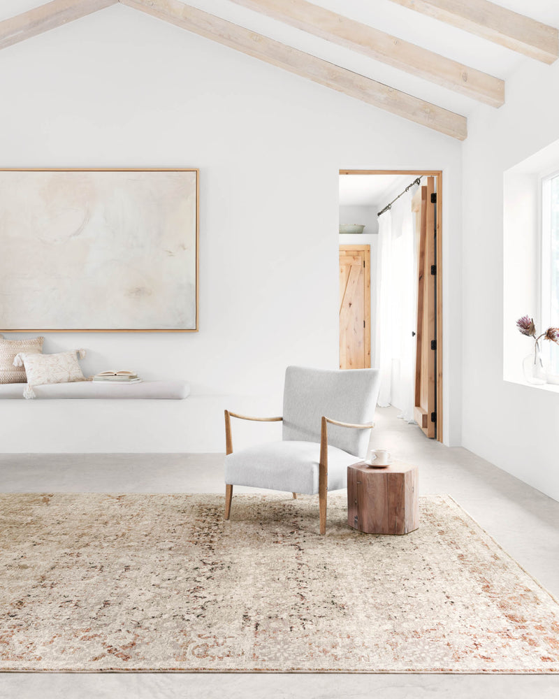 media image for Theia Rug in Natural & Rust by Loloi 265