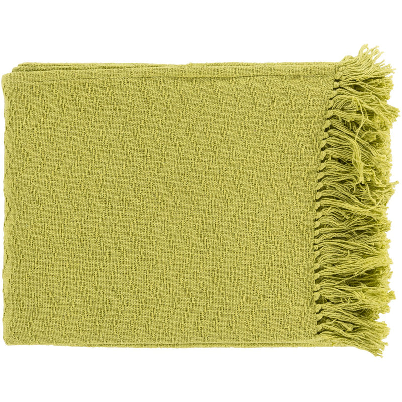 media image for Thelma THM-6001 Woven Throw in Lime by Surya 253