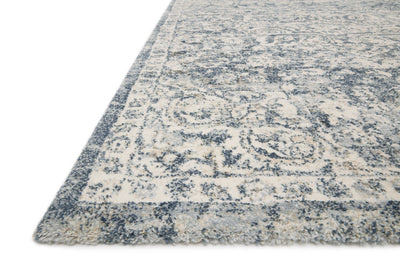 product image for Theory Rug in Ivory / Blue by Loloi 34