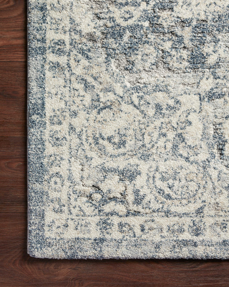 media image for Theory Rug in Ivory / Blue by Loloi 219