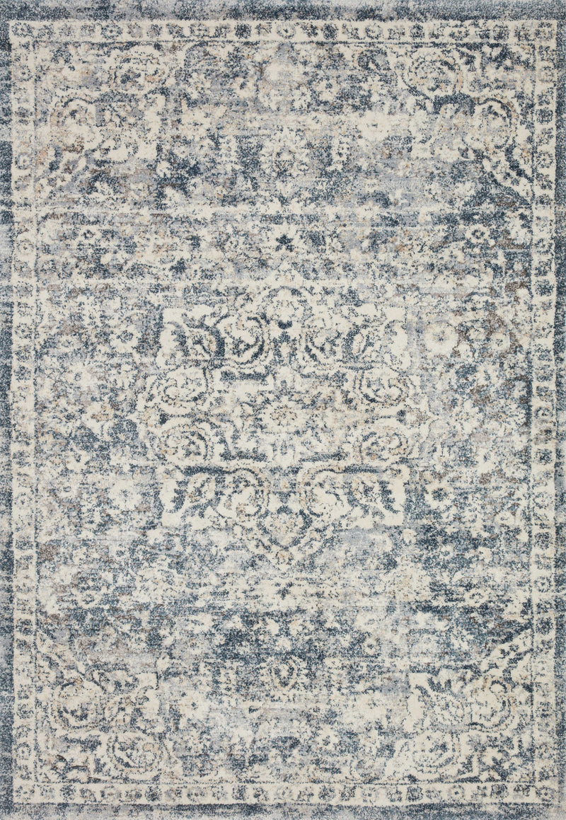 media image for Theory Rug in Ivory / Blue by Loloi 270