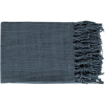 product image for Tilda TID-001 Woven Throw in Navy by Surya 6