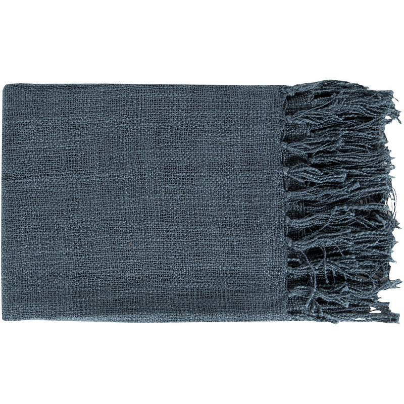 media image for Tilda TID-001 Woven Throw in Navy by Surya 296