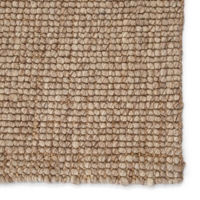 product image for Oceana Natural Solid Light Gray/ Tan Rug by Jaipur Living 83