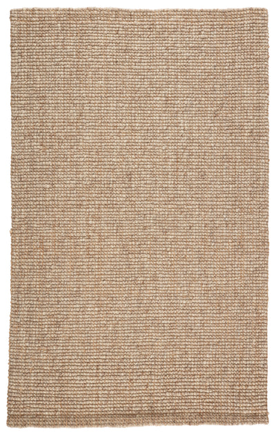 product image for Oceana Natural Solid Light Gray/ Tan Rug by Jaipur Living 4