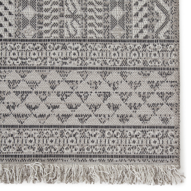 media image for Inayah Indoor/ Outdoor Tribal Gray/ Light Gray Rug by Jaipur Living 276