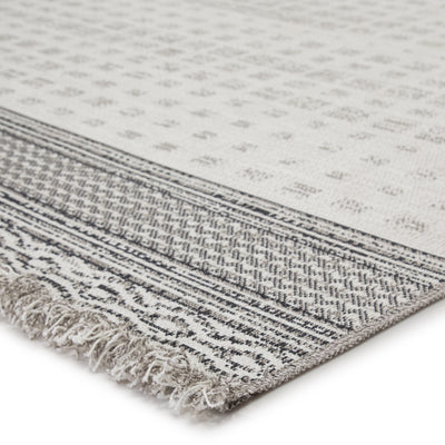 product image for Marion Indoor/ Outdoor Border Gray/ Light Gray Rug by Jaipur Living 1