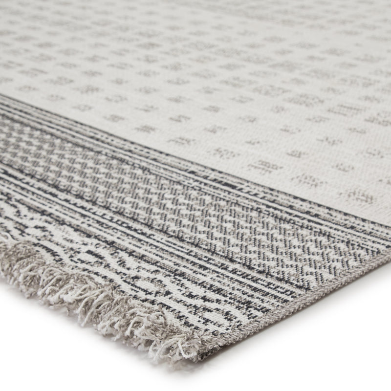 media image for Marion Indoor/ Outdoor Border Gray/ Light Gray Rug by Jaipur Living 281