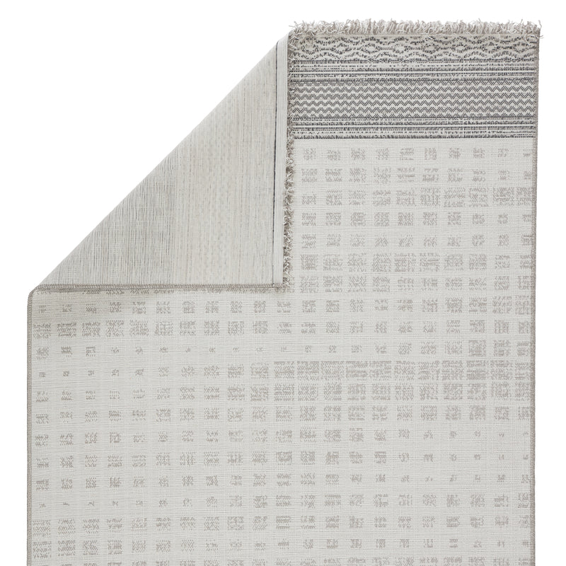 media image for Marion Indoor/ Outdoor Border Gray/ Light Gray Rug by Jaipur Living 240