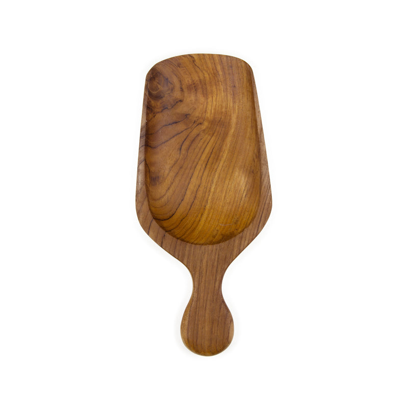 media image for teak root grain paddle scoop by sir madam 1 292