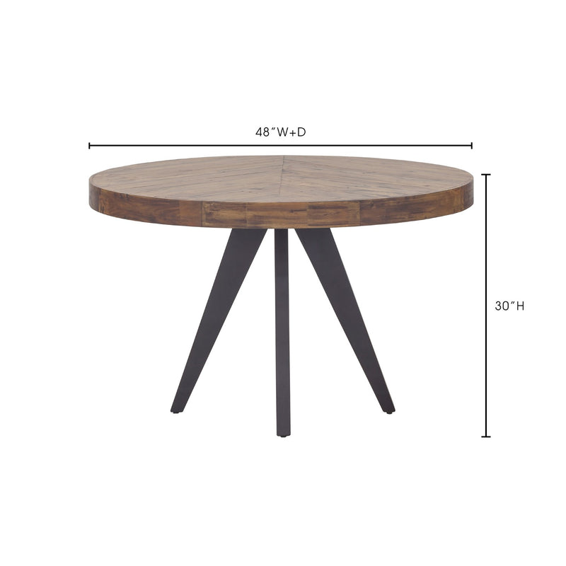 media image for Parq Round Dining Table 6 25