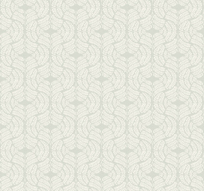 product image of sample fern tile wallpaper in light grey from the handpainted traditionals collection by york wallcoverings 1 547