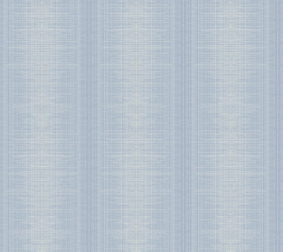 product image of Silk Weave Stripe Wallpaper in Blue from the Handpainted Traditionals Collection by York Wallcoverings 594