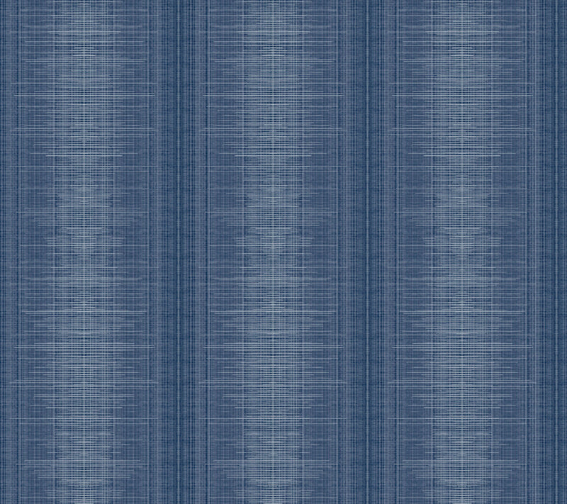 media image for Silk Weave Stripe Wallpaper in Navy from the Handpainted Traditionals Collection by York Wallcoverings 299