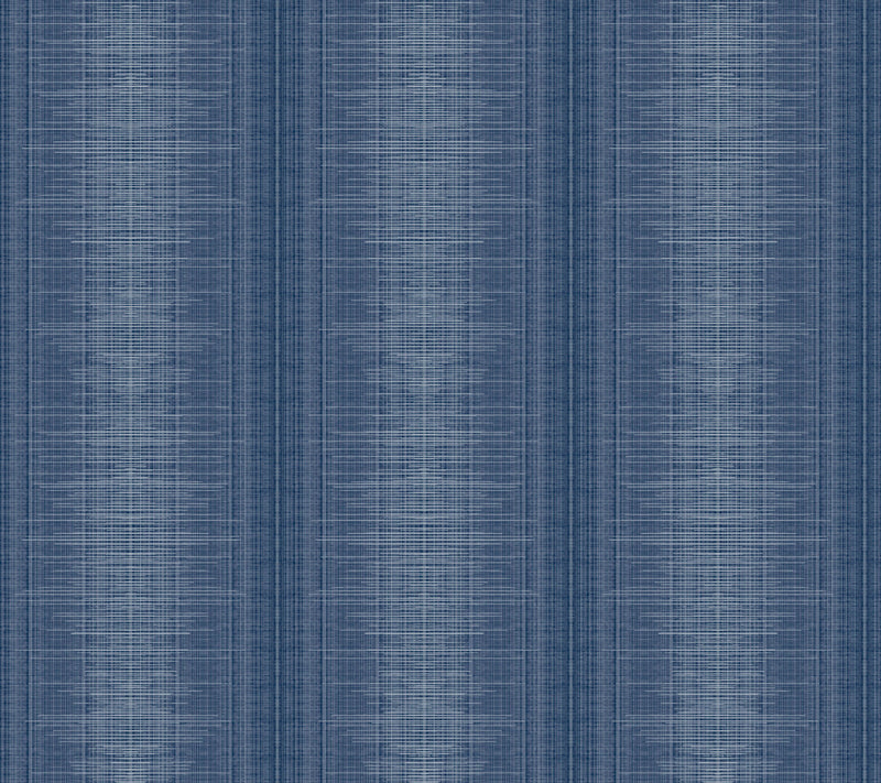media image for Silk Weave Stripe Wallpaper in Navy from the Handpainted Traditionals Collection by York Wallcoverings 299