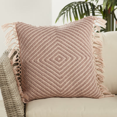 product image for Tallis Maritima Indoor/Outdoor Mauve/Light Pink Pillow 4 19