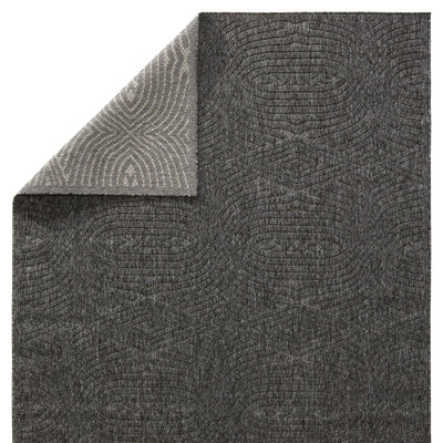 product image for Tajiri Ekon Indoor/Outdoor Dark Gray Rug by Nikki Chu 3 84