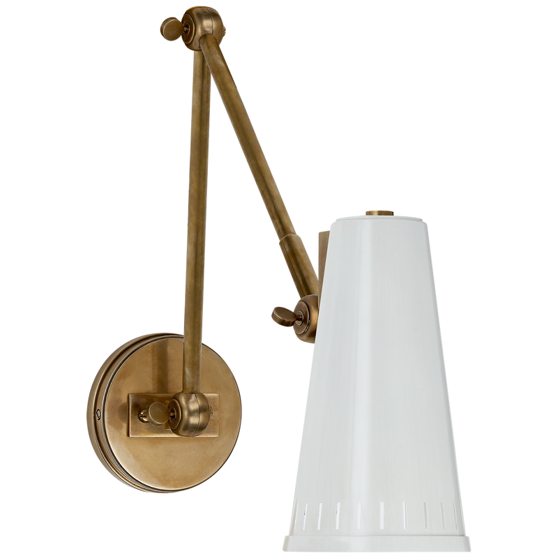 media image for Antonio Adjustable Two Arm Wall Lamp by Thomas O& 294