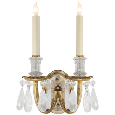 product image for Elizabeth Double Sconce by Thomas O'Brien 9