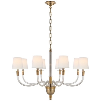 product image for vivian one tier chandelier by thomas obrien tob 5034hab np 1 46