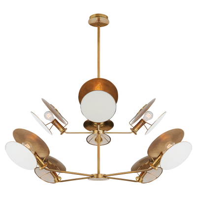product image for Osiris Large Reflector Chandelier by Thomas O'Brien 85