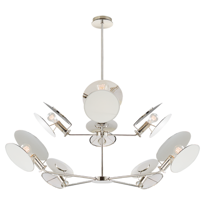 product image for Osiris Large Reflector Chandelier by Thomas O'Brien 55