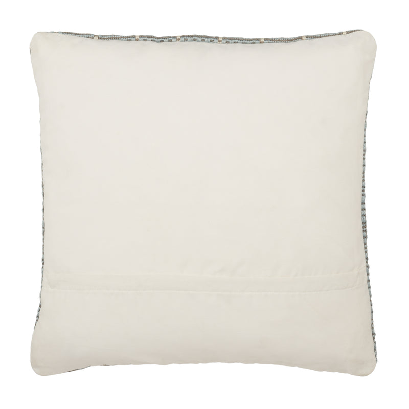 media image for Torren Lindy Indoor/Outdoor Light Blue & Gray Pillow 2 223